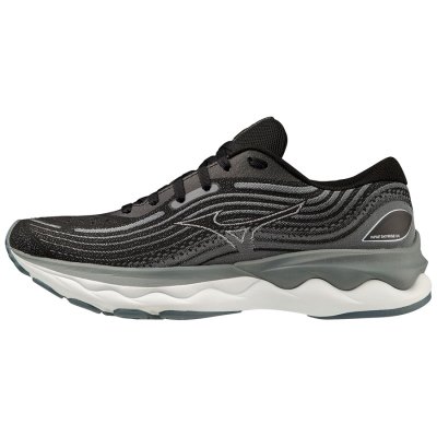 Zapatillas Para Correr Mizuno WAVE Skyrise 4 Mujer Negros / Blancos / Grises - Chile M521OHIVNA